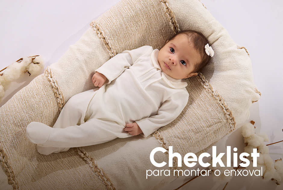Checklist para montar o enxoval para bebês